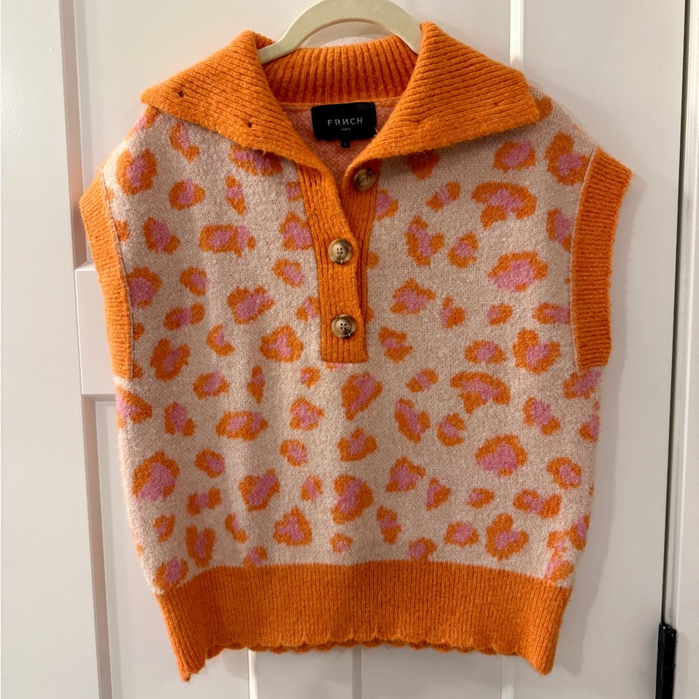FRNCH Paris leopard print sweater